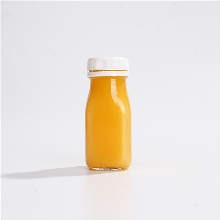 Vanjoin Custom Print Juice Milktea 2 oz 60 ml Clear Mini Bottle Small Shot Glass Jar in Bulk