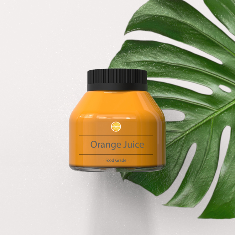 Vanjoin Design 75ml 250ml Herbs Packaging Childproof Square Glass Jar