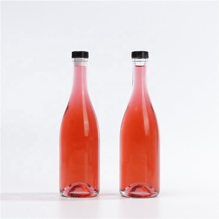 Vanjoin Design Customized Small Mini Empty Wine Bottles 100ml Glass For Whisky And Vodka