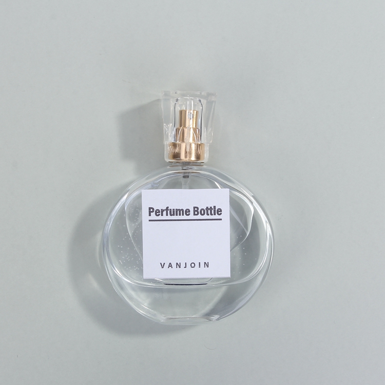 Vanjoin High Quality Design frasco de vidrio de perfumeria customised refeel 30 ml/ 50 ml/ 80 ml glass pump spray bottles