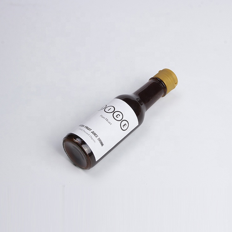 Vanjoin Hot Sale 5 oz 150 ml Glass Bottles For Hot Sauce Chilli Ketchup With Flip Top Lids