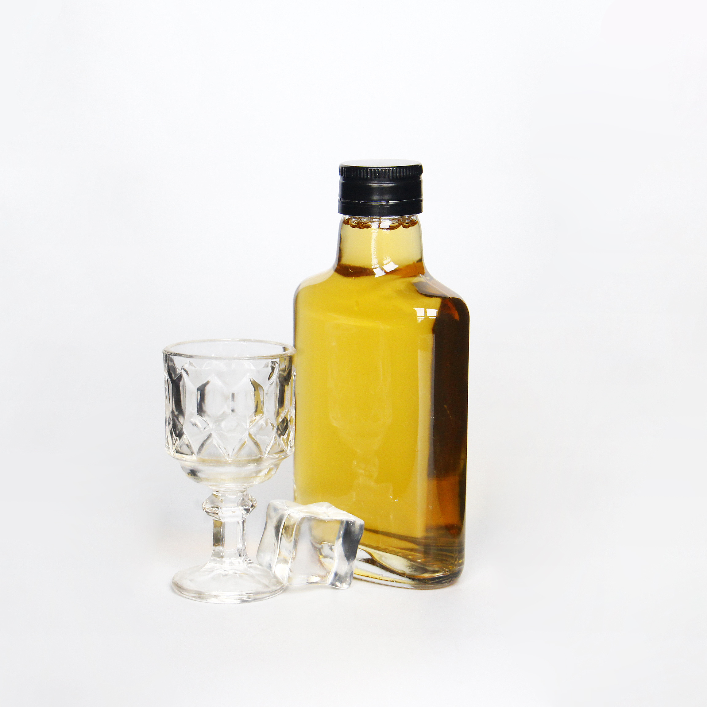 Vanjoin In Stock 50ml 100ml 150ml 200ml 250ml 350ml 500ml Clear Cold Brew Glass Flask Bottle