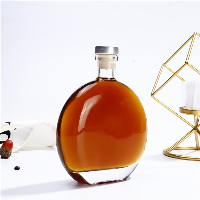 Vanjoin New Style 8oz 16oz 250ml 500ml Custom Empty Christmas Wine Bottle With Polymer Cover