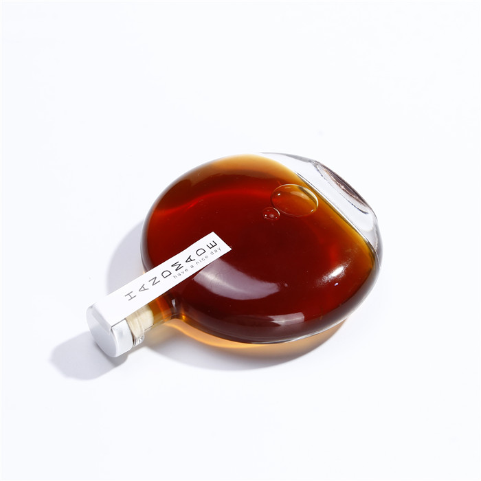 Vanjoin New Style 8oz 16oz 250ml 500ml Custom Empty Christmas Wine Bottle With Polymer Cover