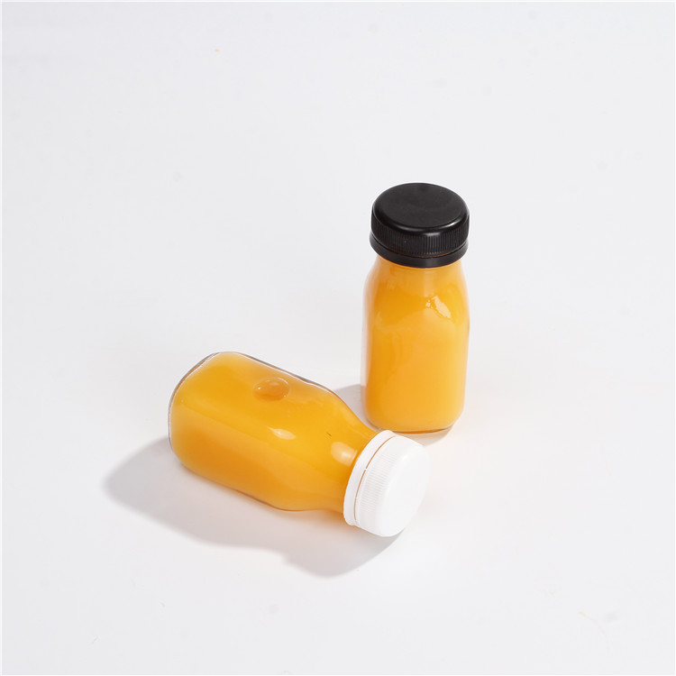 Vanjoin Printing Private Label Square Bottle 60ml 250ml 480ml Rectangle Beverage Juice Glass Bottles Packaging