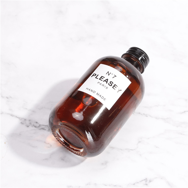 Vanjoin Refillable Blackberry Wine Bottles 100ML 250ML 375ML 500ML Liquor Whisky Glass Bottle with Lids