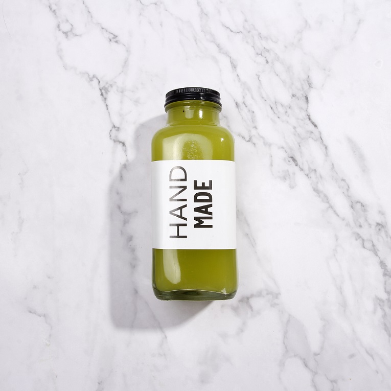 Vanjoin clear glass beverage bottles manufactered soft drink 500ml 250ml 60ml 43mm neck wodth square bottle with black metal lid