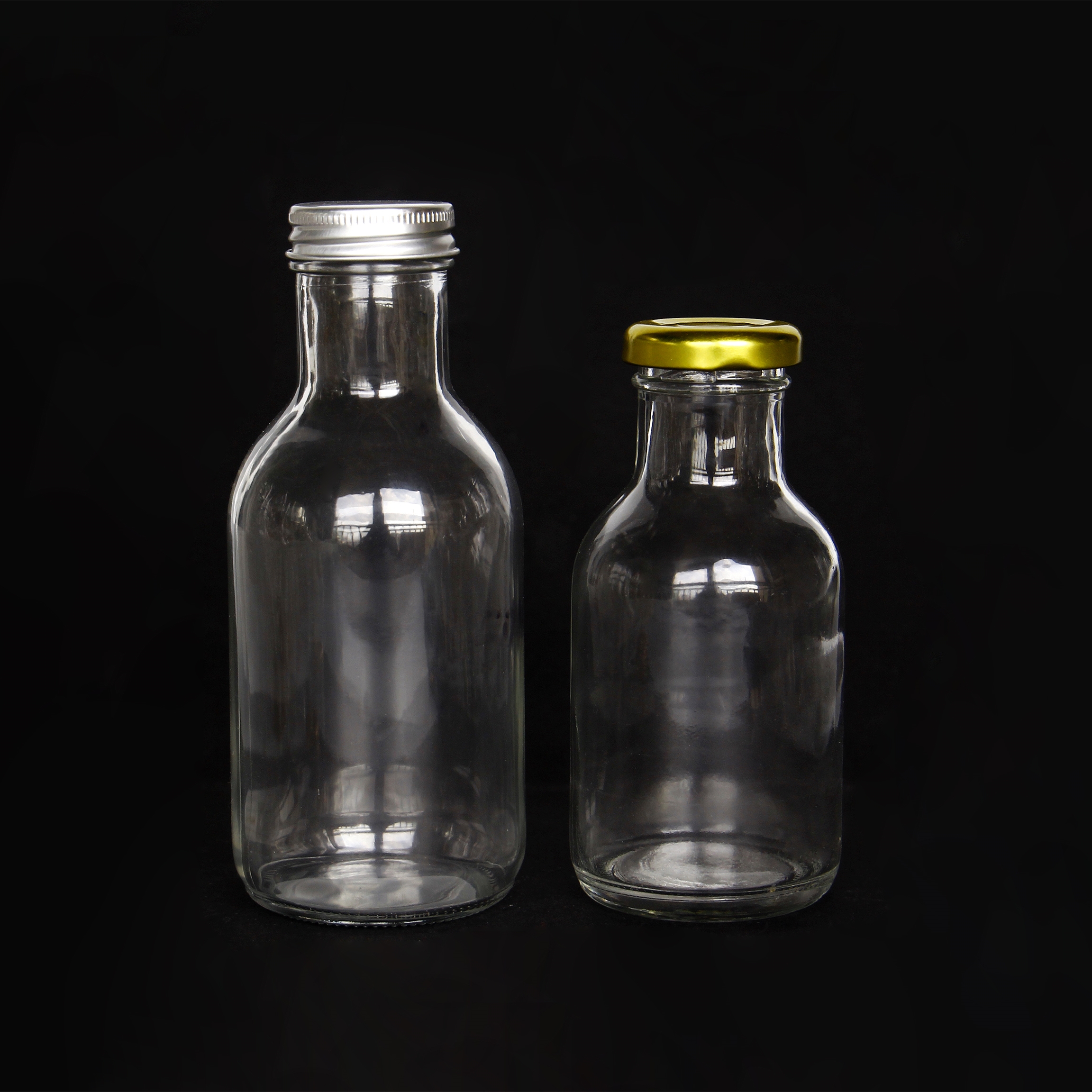 Vanjoin common Shaped Antique Gift Fancy Custom Empty Mini 100ml 200ml Glass bottle