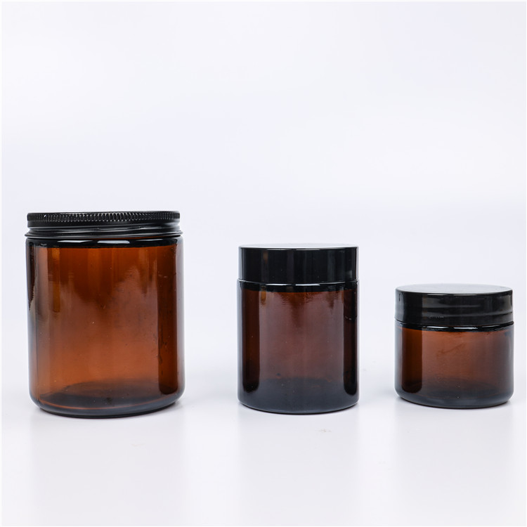Vanjoin glass jars and lids for candle making 8.5oz glass candle jars and holders with metal lids