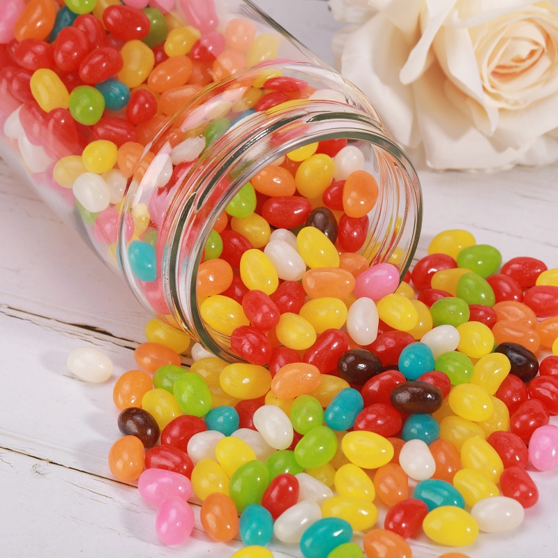 Vanjoin storage glass jar 840ml clear empty food canning jars for honey jelly yellow peach packaging with deep metal lid