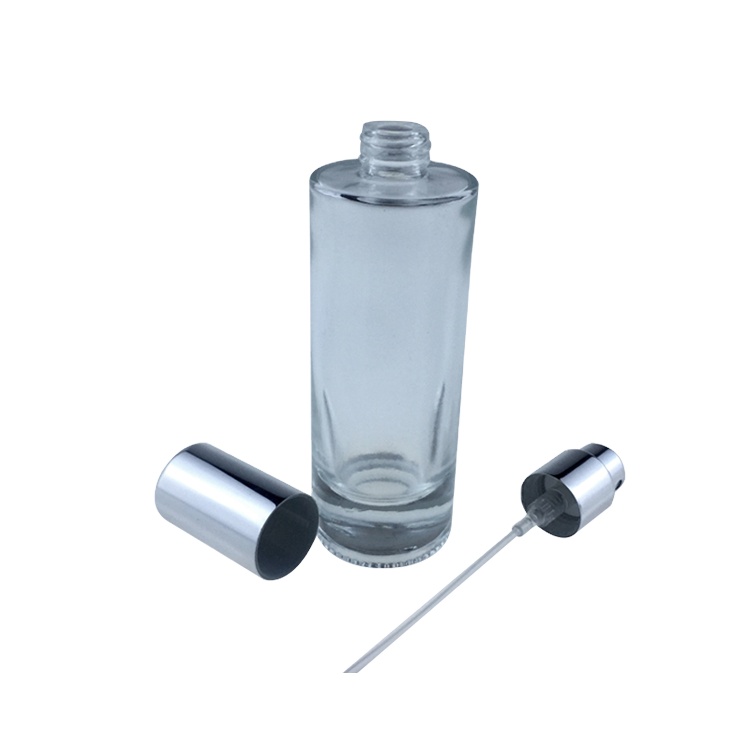 Various 30ml cylindrical transparent perfume glass bottle