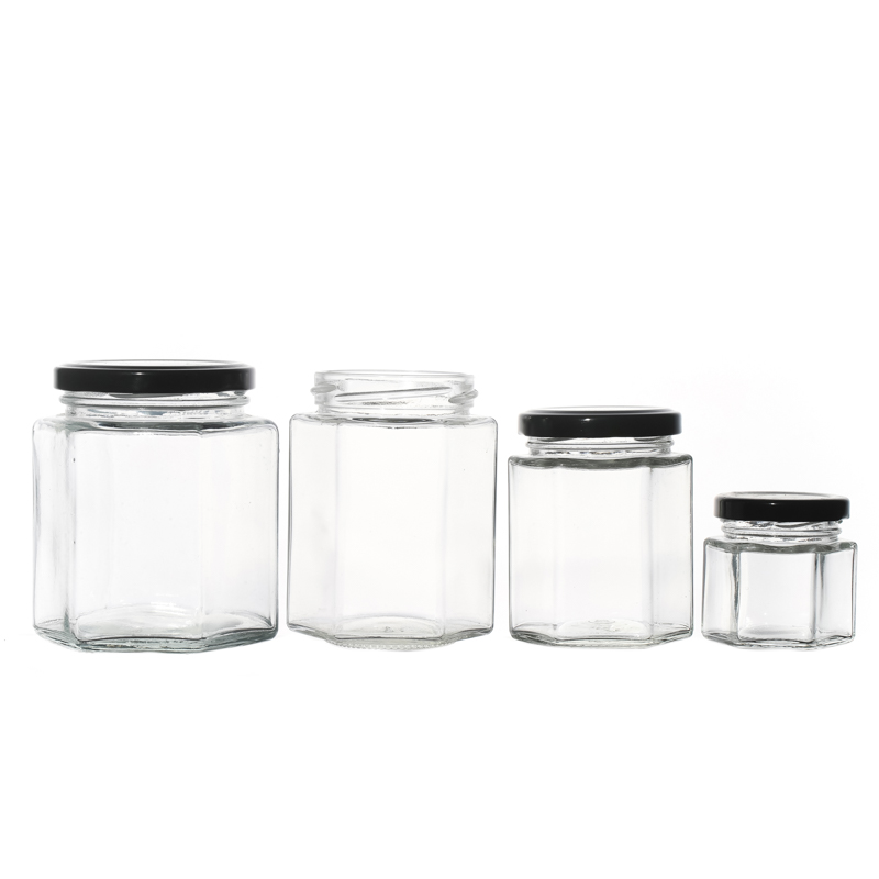Various Capacity Kitchenware Storage Flint Food Empty Glass Jar for Wholesale