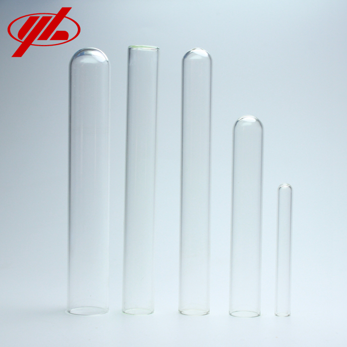 Various Round or Flat Bottom Laboratory Glass Test Tube With Cork Or Plastic Caps
