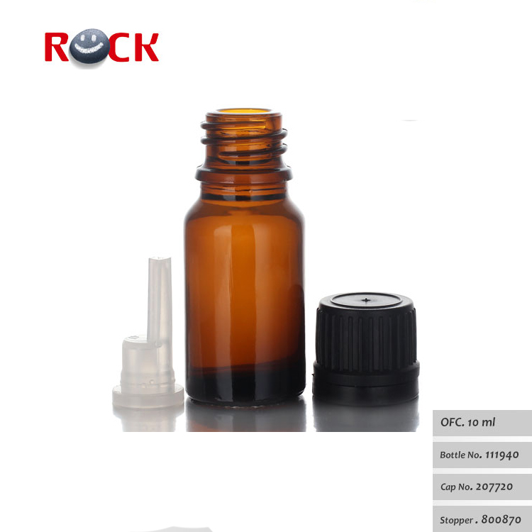 Various Size 100ml 50ml 30ml 20ml 15ml 10ml 5ml Glass Amber Essential Oil Bottle With Dropper