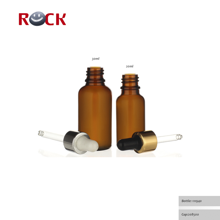 Various Size 100ml 50ml 30ml 20ml 15ml 10ml 5ml Glass Amber Essential Oil Bottle With Dropper