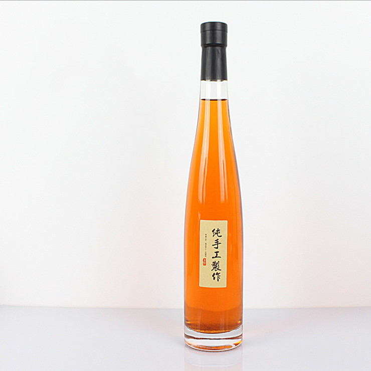 Various Styles Frosted Glass 375ml 500ml Glass Wine Bottle Beer Bottle Wedding Champagne Glasses Beverage Bottle