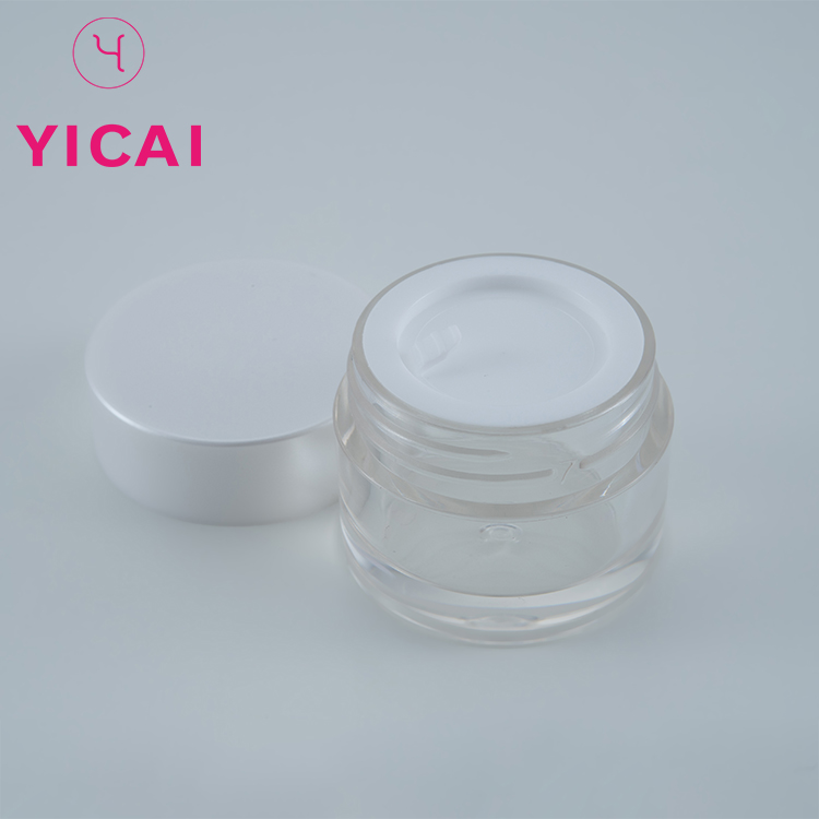 Various Widely Used 15g Stackable Transparent Cosmetic Plastic Containers Jars
