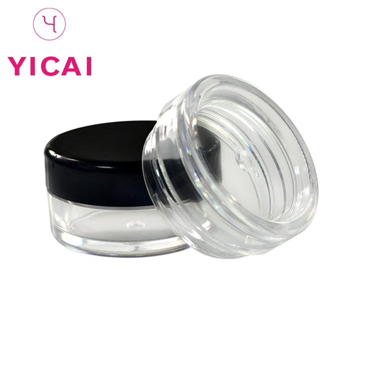 Various Widely Used 3g 5g Ps 10g 15g 20g Round Plastic Cosmetic Cream Bottle Jar And Lids