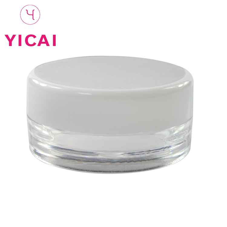 Various Widely Used 3g 5g Ps 10g 15g 20g Round Plastic Cosmetic Cream Bottle Jar And Lids
