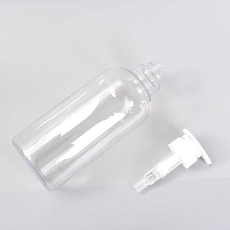 Various capacity bottles with lid 500ml pet detergent plastic bottle