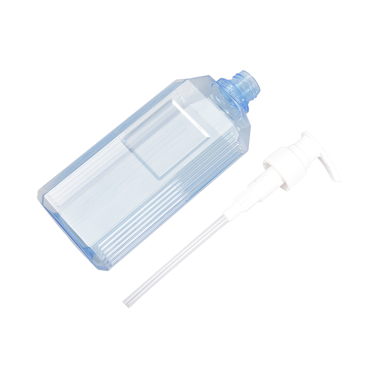 Various capacity bottles with lid 500ml pet detergent plastic bottle