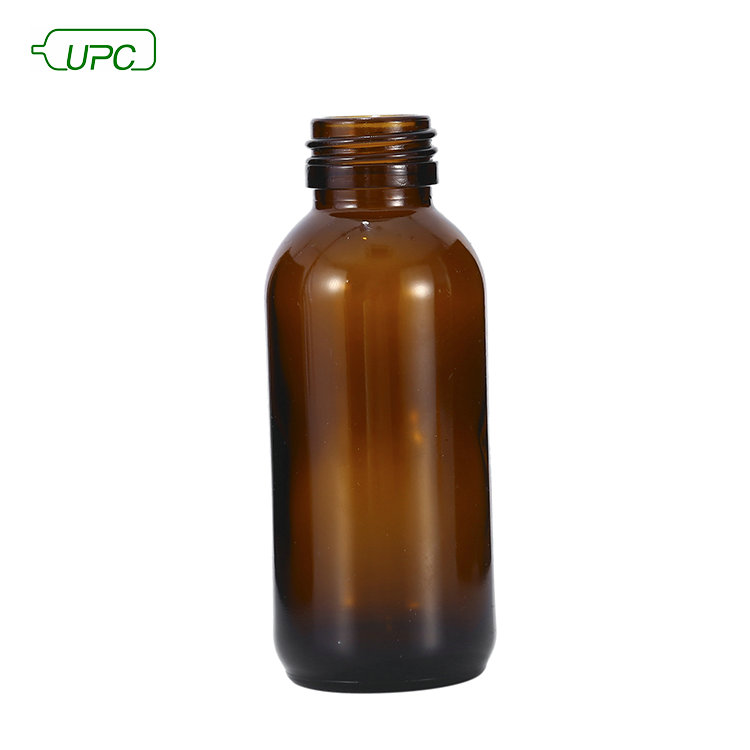 Various color 100ml cough syrup bottle