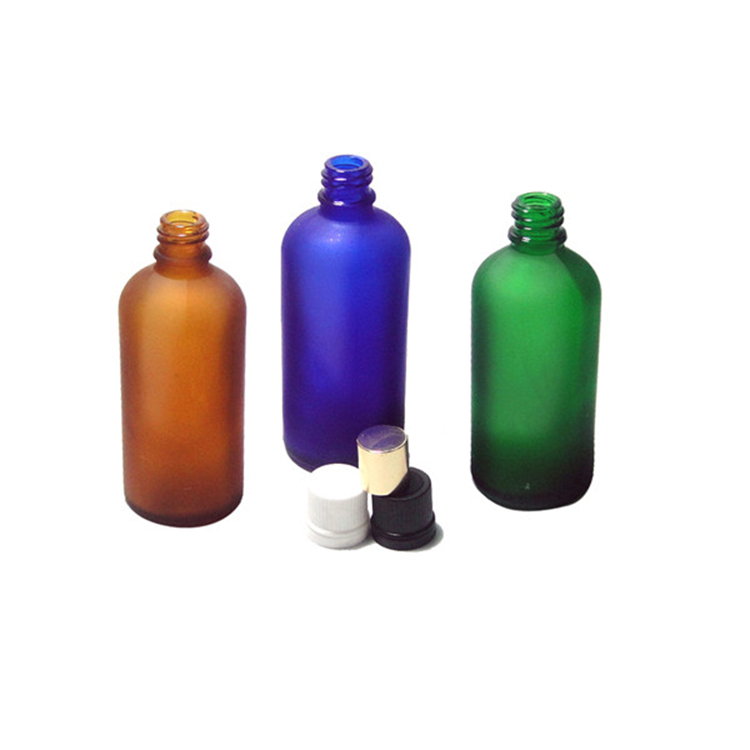 Various color 100ml cough syrup bottle