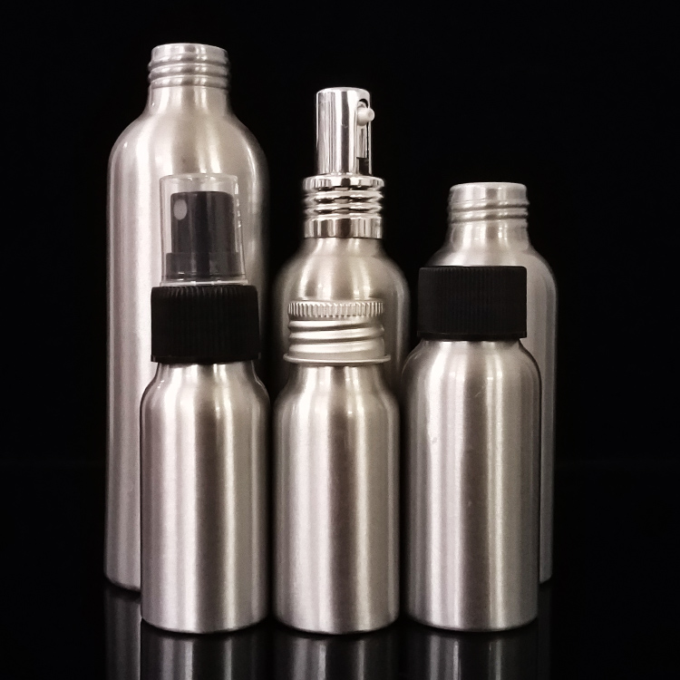 Various sizes 30ml 50ml 100ml 120ml 150 ml 250ml 500ml 1L cosmetic aluminum aerosol bottle