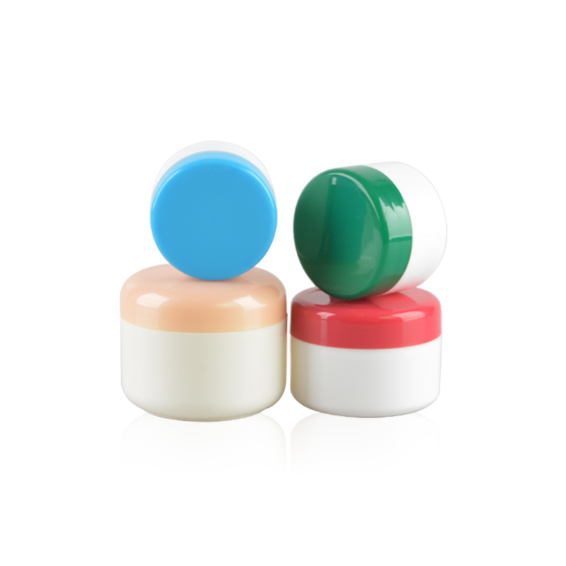 Various styles plastic cream jar for cosmetic skincare