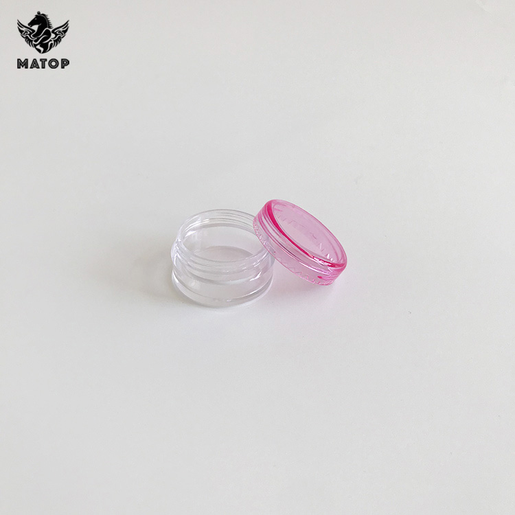 Various types in stock 10g empty plastic jar for cream