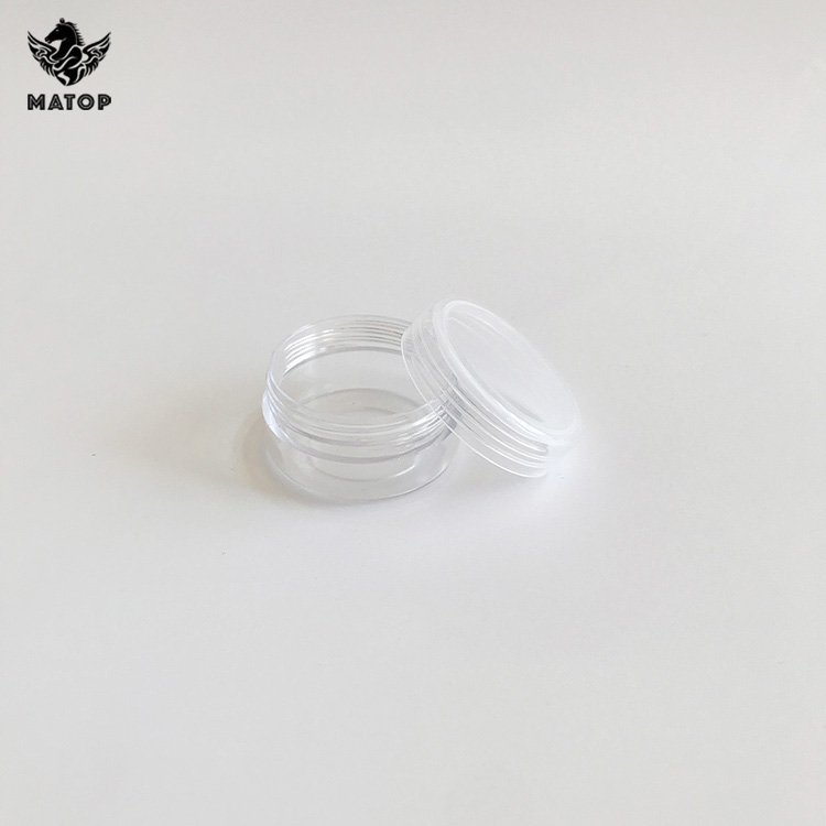 Various types in stock 10g empty plastic jar for cream