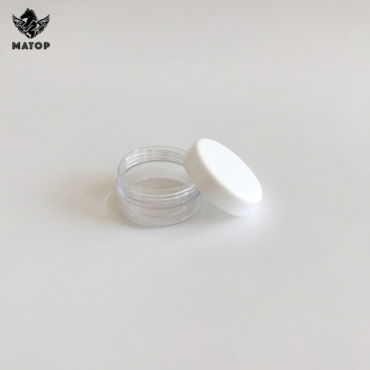 Various types in stock 10g empty plastic jar for cream