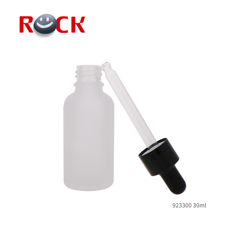 Verified Suppliers 30ml Frosted Essential Oil Glass Dropper Bottle