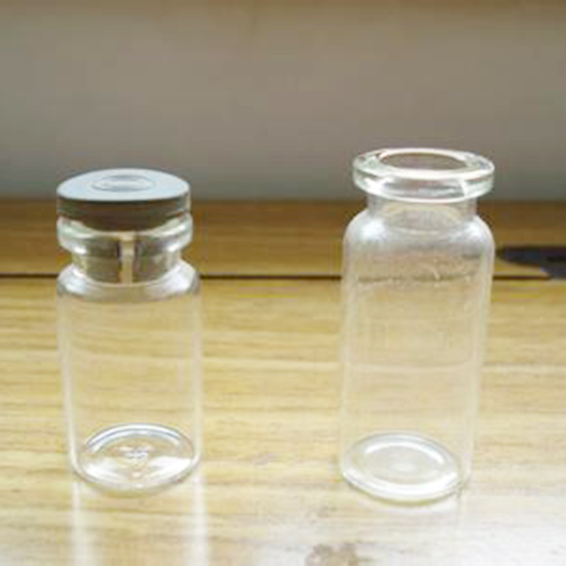 Vials Perfume Hospital Bottle Cheap Convenient Mini Empty Glass Clear Liquid Medicine Cylinder Machine Pressing Pharmaceutical