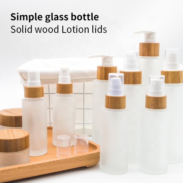 Vietnam Cosmetics Bottle Containers and Packaging Manufacturer Private Label Luxury Glass Cosmetic Jars