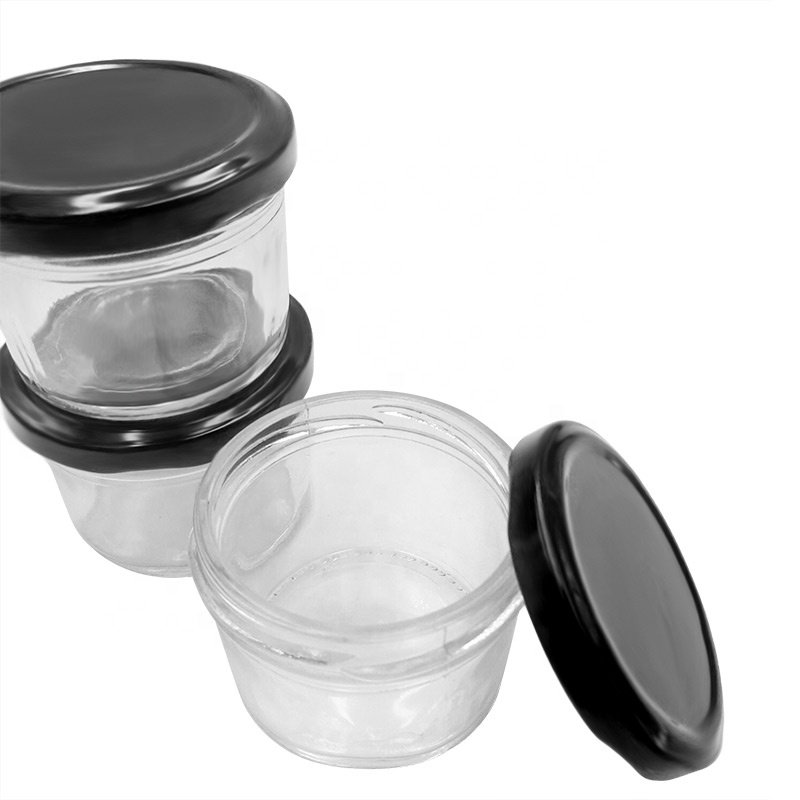 View larger image 125ml glass tin jars with twist top for Skin Care Cream