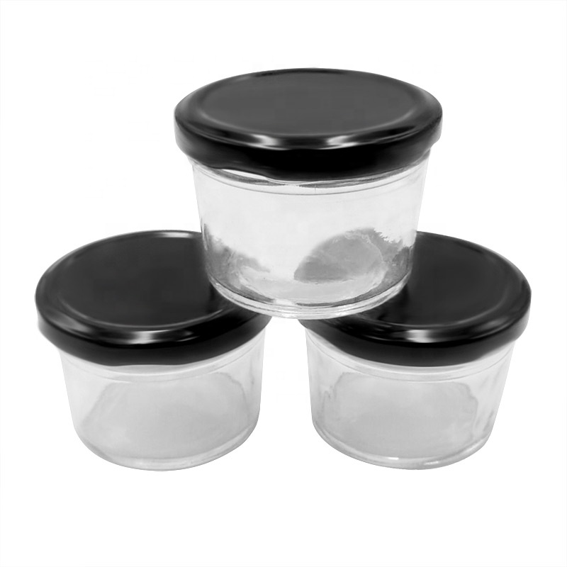 View larger image 125ml glass tin jars with twist top for Skin Care Cream