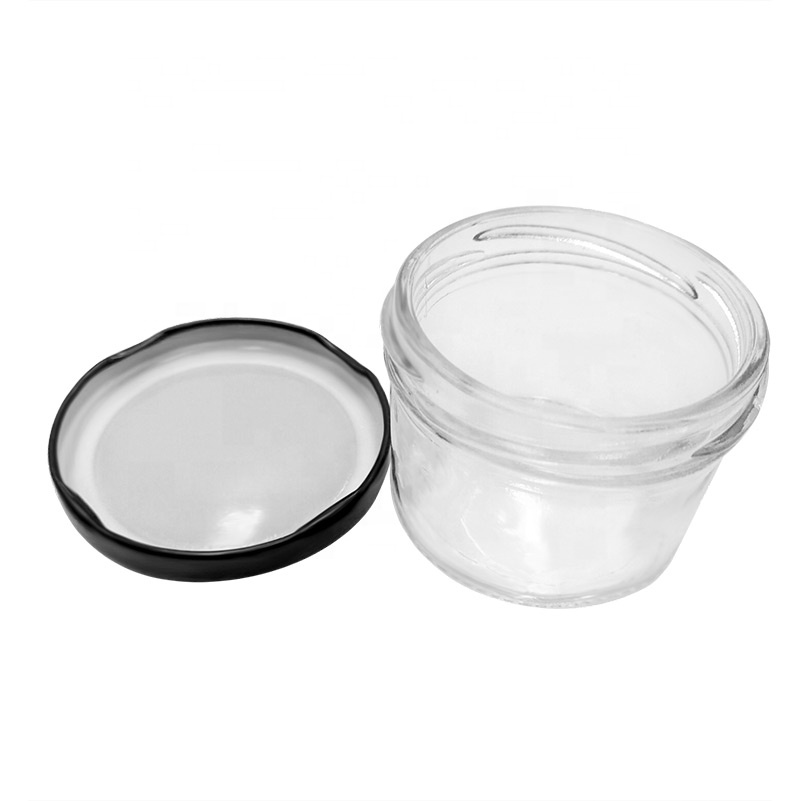 View larger image 125ml glass tin jars with twist top for Skin Care Cream