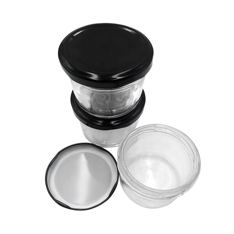 View larger image 125ml glass tin jars with twist top for Skin Care Cream
