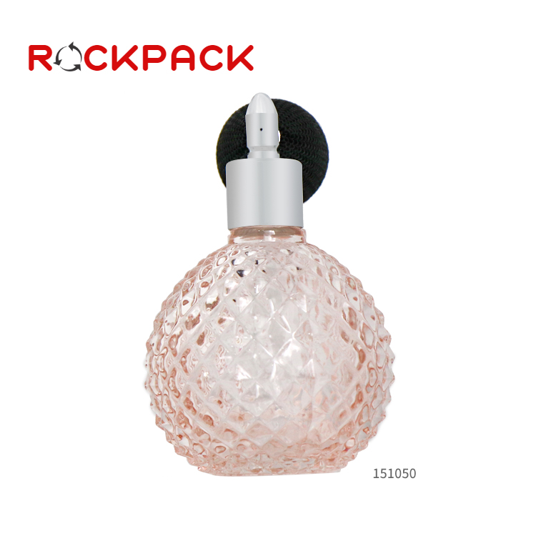 Vintage Style Refillable Empty Glass Perfume spray bottles with Tassel