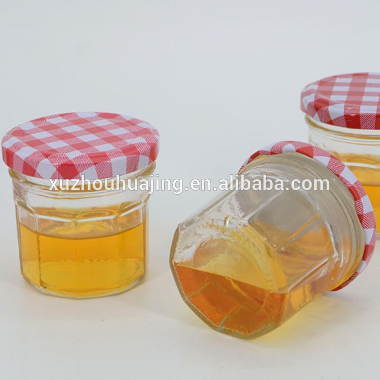 Vintage Wide Mouth 100ml Bonne Maman Jar Jam Caviar Glass glass bottle glass jar