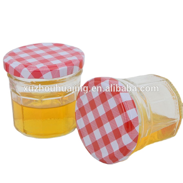 Vintage Wide Mouth 100ml Bonne Maman Jar Jam Caviar Glass glass bottle glass jar