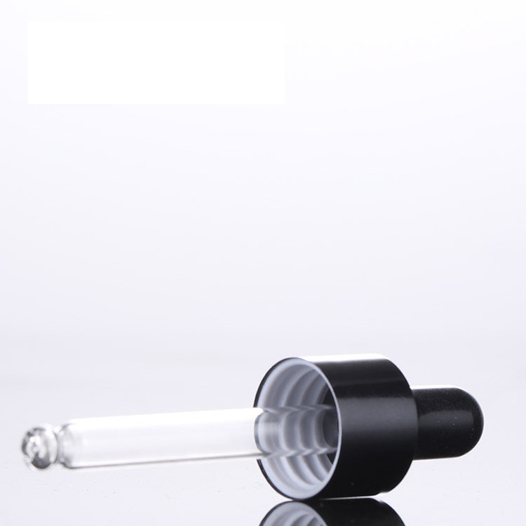 Violet 5ml 10ml 15ml 20ml 30ml 50ml 100ml black glass oil dropper bottles with pipette bottle