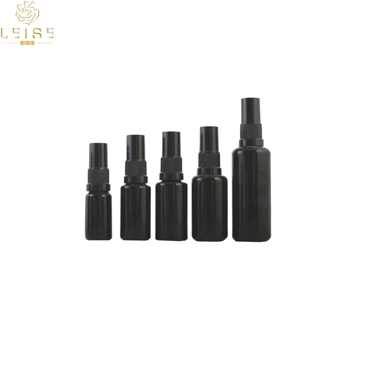 Violet mask/eye cream bottle emulsion optical glass bottle Amethyst optical protection Glass
