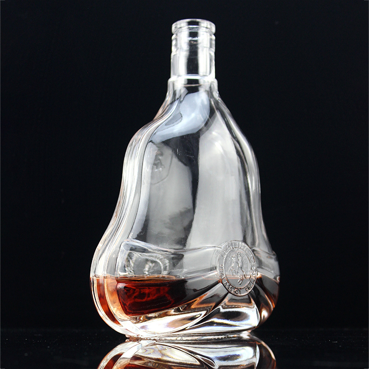 Vodka Bottle Wine Bottle Transparent Whisky Glass Fengming Customizable 0.8kg Gift Packaging 10 Pcs Beverage Liquid 168*88*212mm