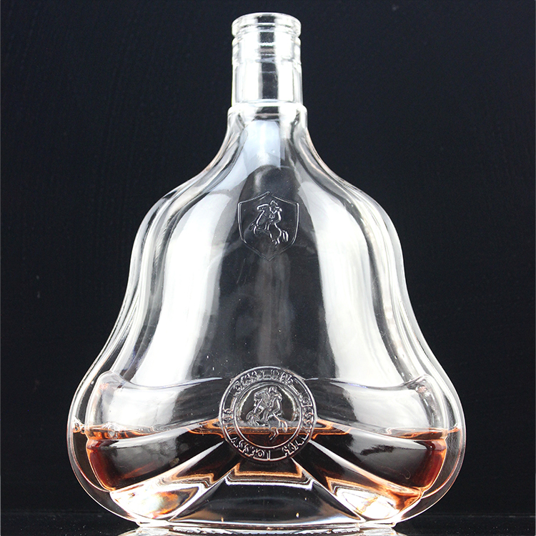 Vodka Bottle Wine Bottle Transparent Whisky Glass Fengming Customizable 0.8kg Gift Packaging 10 Pcs Beverage Liquid 168*88*212mm