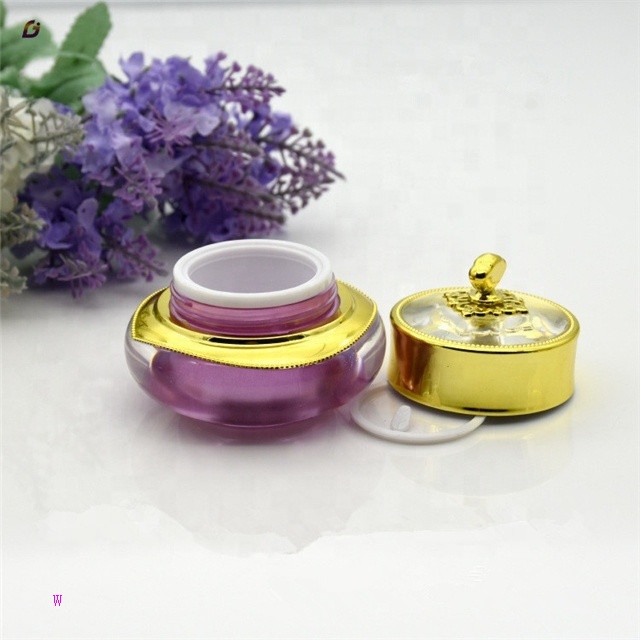 W001 Crystal cosmetic jar 10g cream empty jar