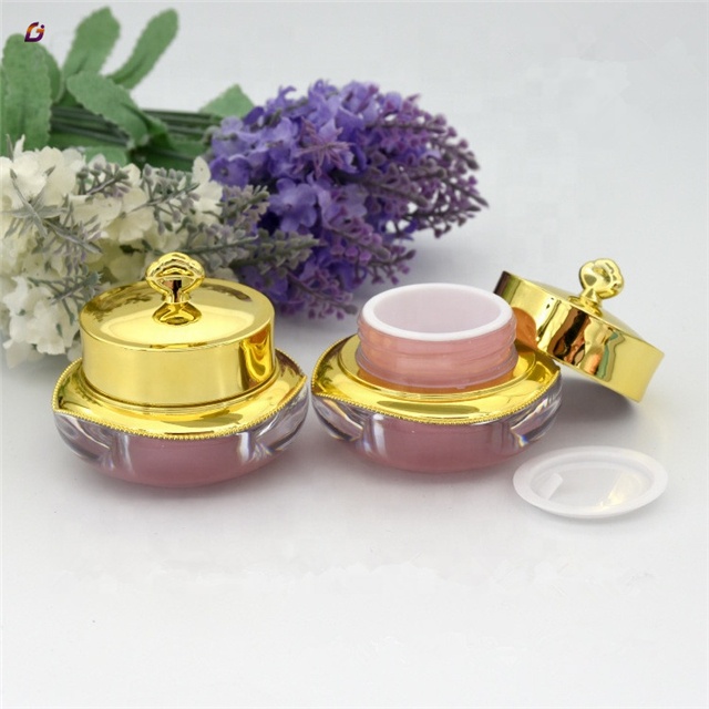 W001 Crystal cosmetic jar 10g cream empty jar