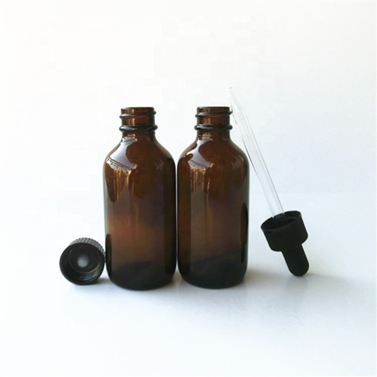 W001 Face serum essential oil sample dropper glass bottle