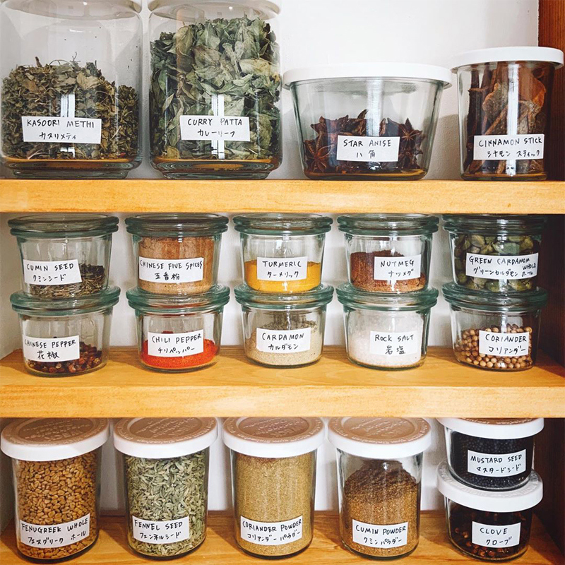 WECK Mold Made of Transparent Glass Eco-Friendly Food/Honey/Jam Storage Canning Container Jar with Lid Airtight